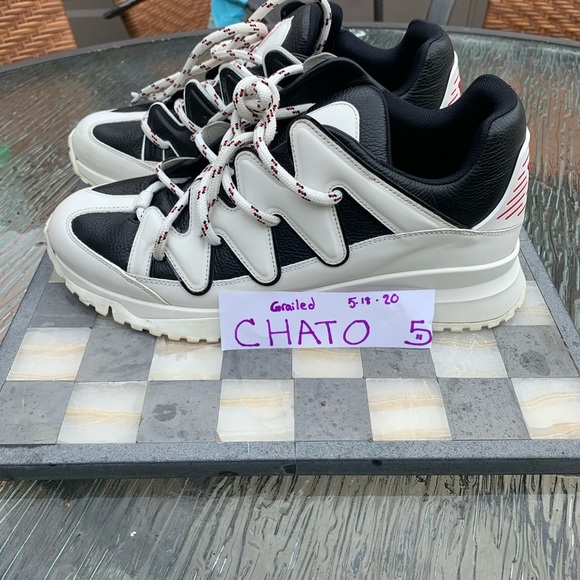 Louis Vuitton Zig Zag Sneaker Sz 8 - Picture 1 of 8